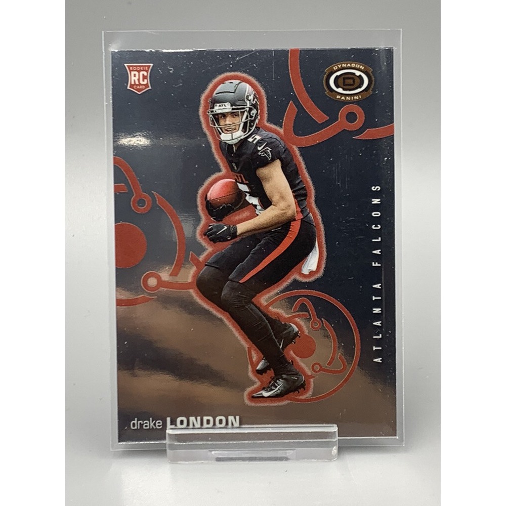 2022 Panini Chronicles - Dynagon Rookies Silver Drake London (RC) Falcons Prizm